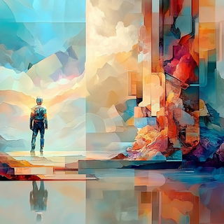 Elepharchipelago style, Midjourney V6.1: cinematic shot from sci-fi movie