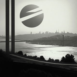 Chrysalid Interior Bureau style, Midjourney V6.1: bold minimalist logo design for Istanbul city municipal services