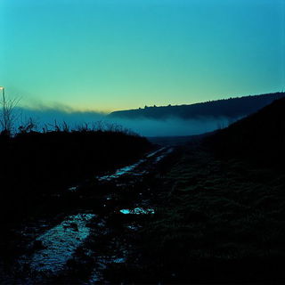 Auric Naiad Country style, Midjourney V6.1: realistic landscape photograph of quiet dawn