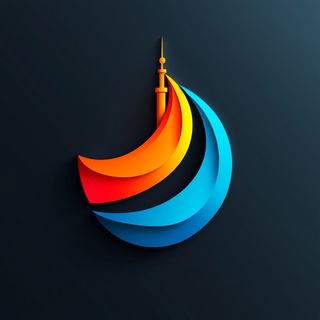 Ornathalume style, Midjourney V6.1: bold minimalist logo design for Istanbul city municipal services