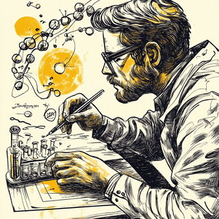 Papercastle Panoramics style, Midjourney V6.1: editorial illustration for popular scientific magazine cover