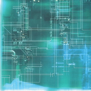 Blackline Astral Folklore style, Midjourney V6.1: technical infrastructure blueprint schematics