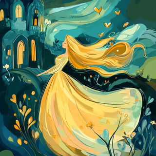 Paleored Fossilarium style, Midjourney V6.1: retro fairy-tale illustration