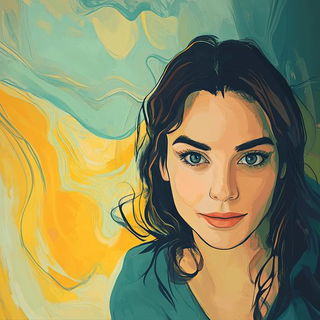 Paleored Fossilarium style, Midjourney V6.1: photographic portrait of female protagonist