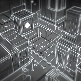 Ornacurva style, Midjourney V6.1: technical infrastructure blueprint schematics