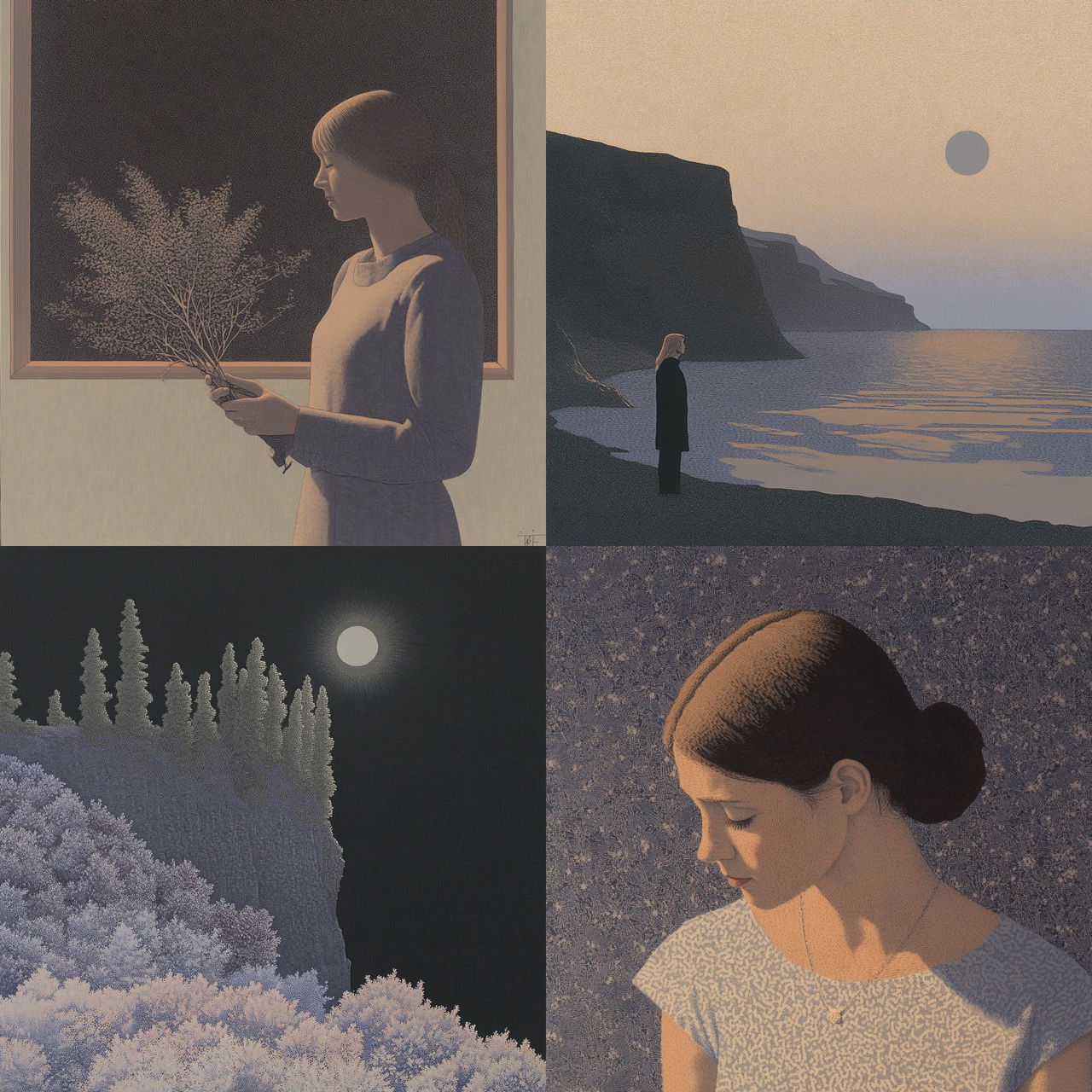 Mistcut Collage style, Midjourney V6.1, render 1 of 4