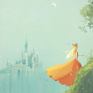 Umbra Transit Studio style, Midjourney V6.1: retro fairy-tale illustration