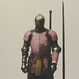 Cairn Anime Panorama style, Midjourney V6.1: concept art character design of retropunk steam knight