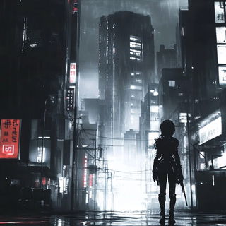 Needle Eden style, Midjourney V6.1: cinematic shot from sci-fi movie