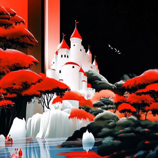 Cliffmaskism style, Midjourney V6.1: retro fairy-tale illustration