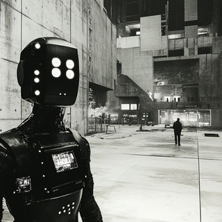 Blacktower Aria style, Midjourney V6.1: cinematic shot from sci-fi movie