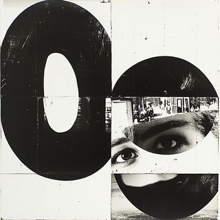 Blacktower Aria style, Midjourney V6.1: typographic composition with large letters