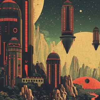Enamelwild style, Midjourney V6.1: cinematic shot from sci-fi movie