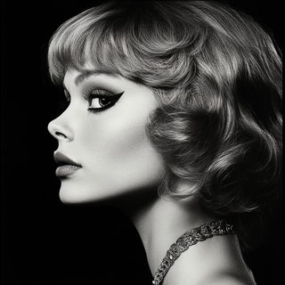 Pastel Loomworld style, Midjourney V6.1: photographic portrait of female protagonist