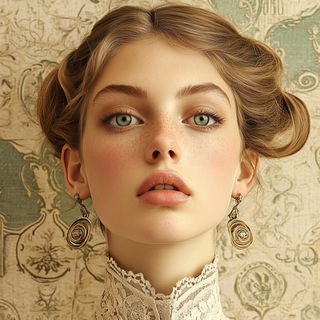 Tenon Eclipse style, Midjourney V6.1: photographic portrait of female protagonist