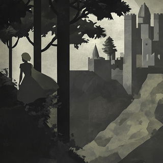 Harborlimn style, Midjourney V6.1: retro fairy-tale illustration