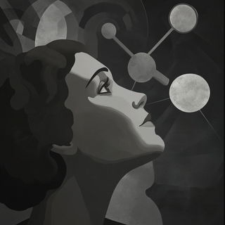 Harborlimn style, Midjourney V6.1: editorial illustration for popular scientific magazine cover