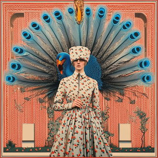 Graphite Grottoism style, Midjourney V6.1: traditional folk art