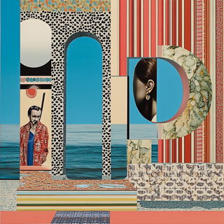 Graphite Grottoism style, Midjourney V6.1: typographic composition with large letters