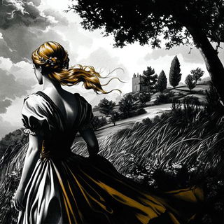 Animontage style, Midjourney V6.1: retro fairy-tale illustration
