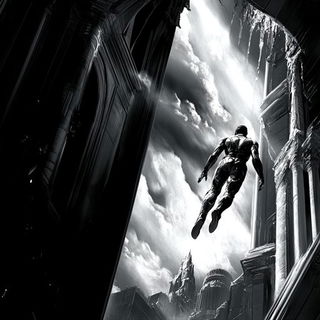 Animontage style, Midjourney V6.1: cinematic shot from sci-fi movie