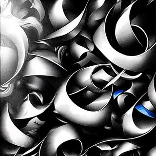 Animontage style, Midjourney V6.1: creative pattern composition