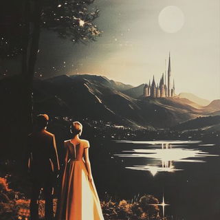 Animevitra style, Midjourney V6.1: retro fairy-tale illustration