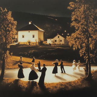 Animevitra style, Midjourney V6.1: traditional folk art