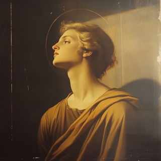 Animevitra style, Midjourney V6.1: classical 18th-century oil painting