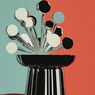 Inkforged Metamanga style, Midjourney V6.1: abstract 3D render