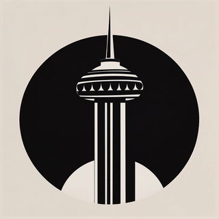 Inkforged Metamanga style, Midjourney V6.1: bold minimalist logo design for Istanbul city municipal services