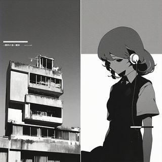 Rosette Fluidism style, Midjourney V6.1: black-and-white manga comic strip