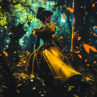 Sporeflare style, Midjourney V6.1: retro fairy-tale illustration