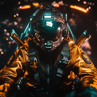 Sporeflare style, Midjourney V6.1: cinematic shot from sci-fi movie