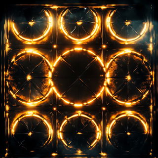 Sporeflare style, Midjourney V6.1: creative pattern composition