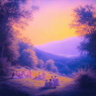 Prismere Ruins style, Midjourney V6.1: classical 18th-century oil painting