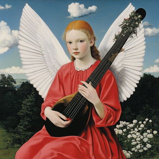 Marblewake style, Midjourney V6.1: classical 18th-century oil painting