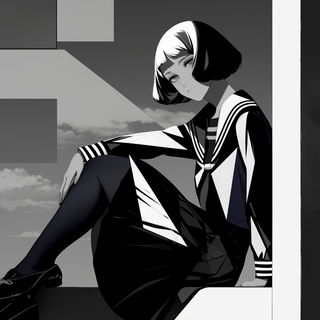 Sunfoil Monument style, Midjourney V6.1: black-and-white manga comic strip