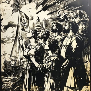 Monsooncrest style, Midjourney V6.1: classical 18th-century oil painting