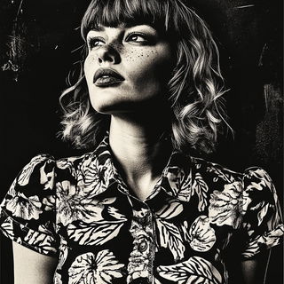 Monsooncrest style, Midjourney V6.1: photographic portrait of female protagonist