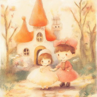 Cloudcodex style, Midjourney V6.1: retro fairy-tale illustration