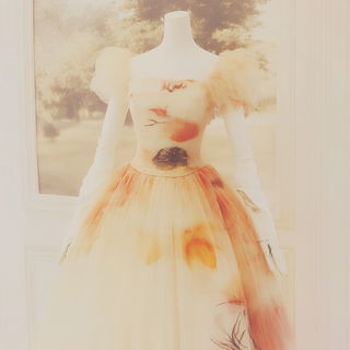 Cloudcodex style, Midjourney V6.1: haute-couture fashion outfit