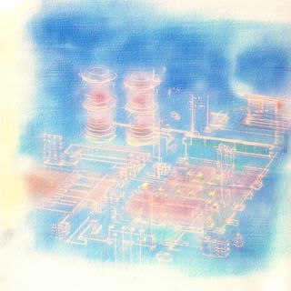 Cloudcodex style, Midjourney V6.1: technical infrastructure blueprint schematics