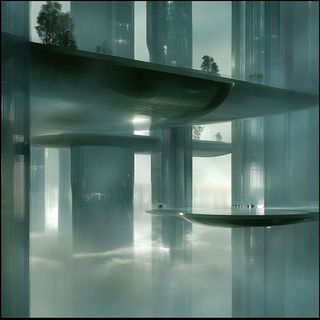 Tealfire Armature style, Midjourney V6.1: megacity with futuristic bioarchitecture