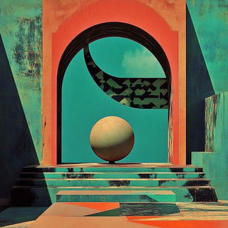 Gildglyph style, Midjourney V6.1: abstract 3D render