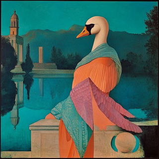 Gildglyph style, Midjourney V6.1: classical 18th-century oil painting