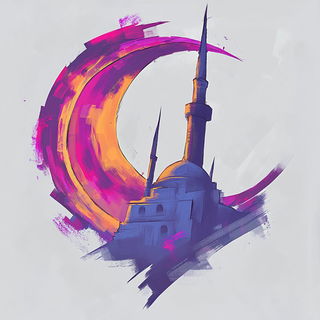 Inkspill Calligraffiti style, Midjourney V6.1: bold minimalist logo design for Istanbul city municipal services