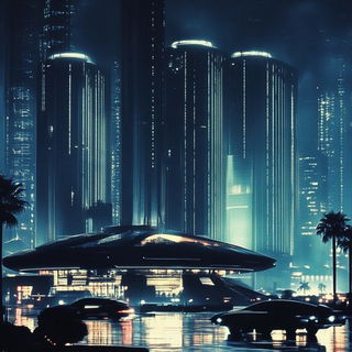 Azurmalachite style, Midjourney V6.1: megacity with futuristic bioarchitecture