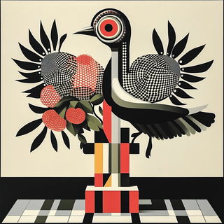 Polkadot Pinup Couture style, Midjourney V6.1: traditional folk art