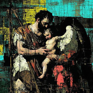 Gablemark style, Midjourney V6.1: classical 18th-century oil painting